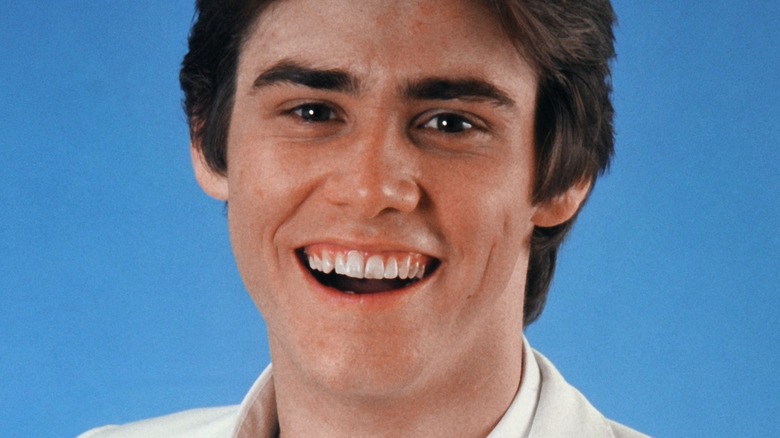 Jim Carrey smiling