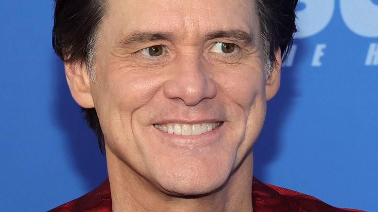 Jim Carrey smiling