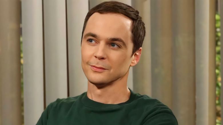 Sheldon Cooper smiling