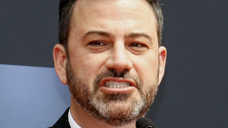 Jimmy Kimmel speaks at an event
