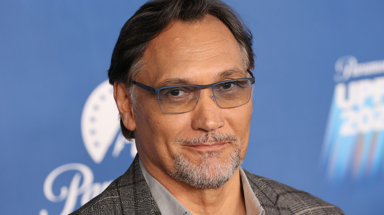 Jimmy Smits smiling on red carpet