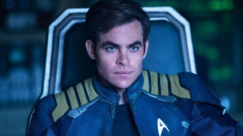 Captain Kirk sitting