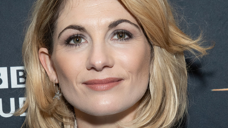 Jodie Whittaker smiling for the camera