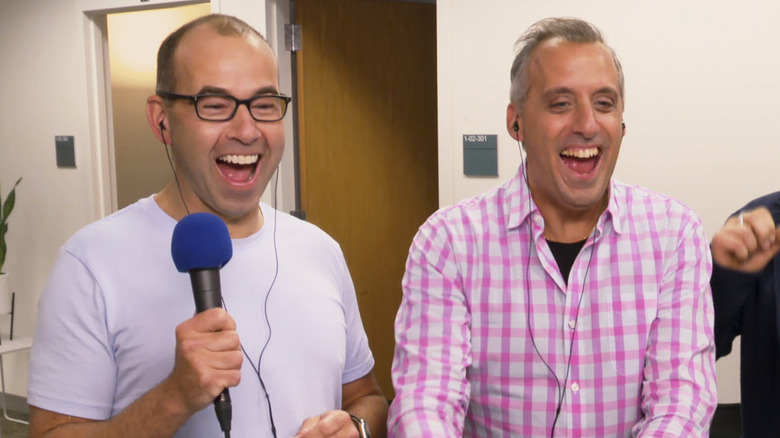 Murr and Joe laughing