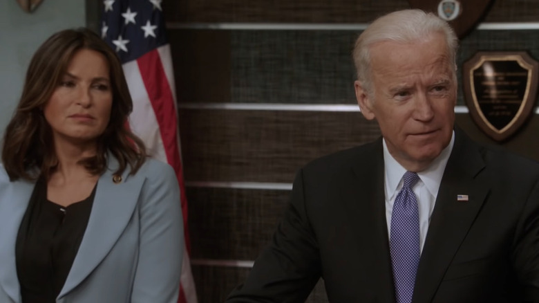 SVU Benson and Joe Biden