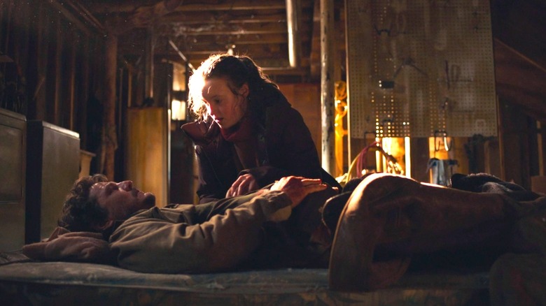 Joel and Ellie in The Last of Us. So many feels.