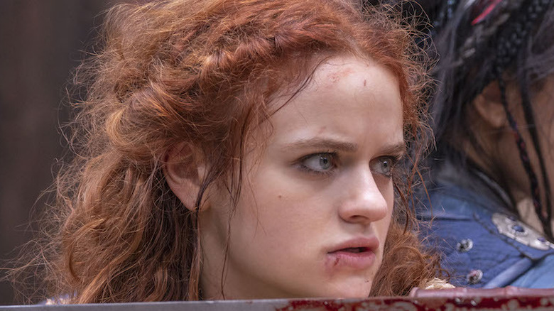 Joey King playing an intense princess