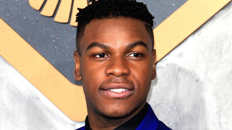 John Boyega smiling