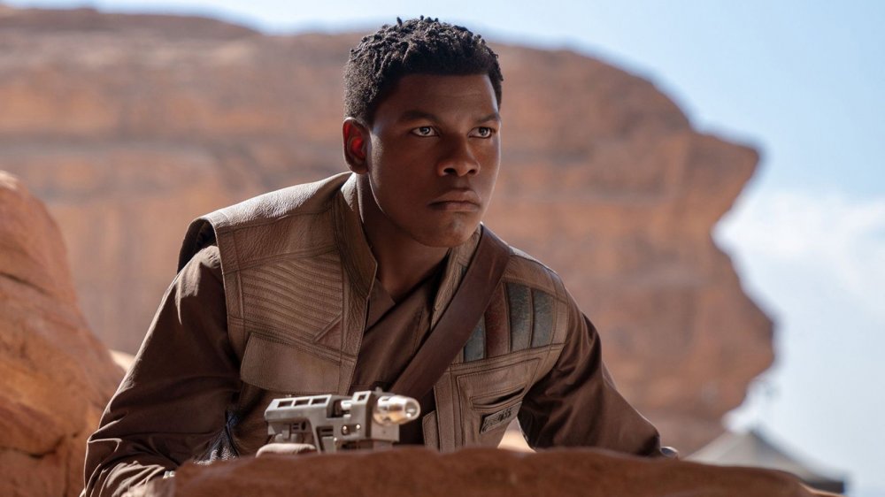 John Boyega as Finn in Star Wars: The Last Jedi