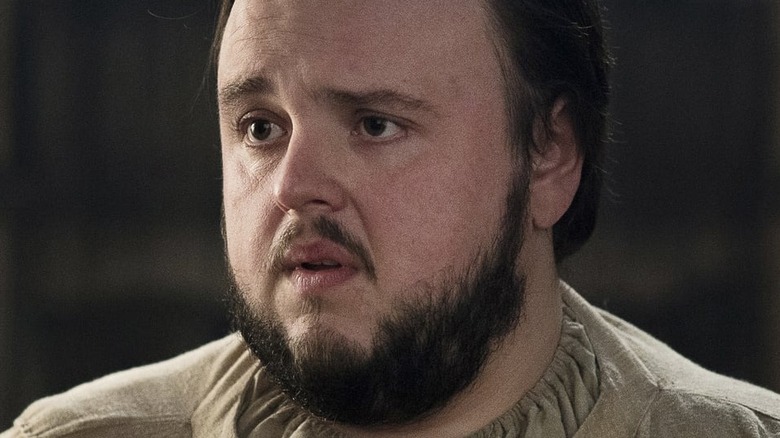 Samwell Tarly looking nervous