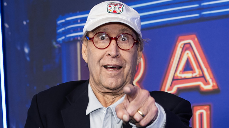 Chevy Chase at the "SNL50" Homecoming Concert in NYC