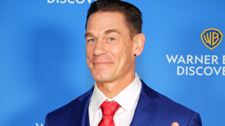 John Cena posing