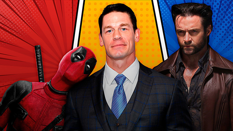 Deadpool, John Cena, and Logan