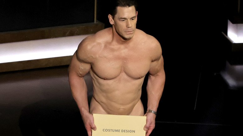 John Cena naked at Oscars