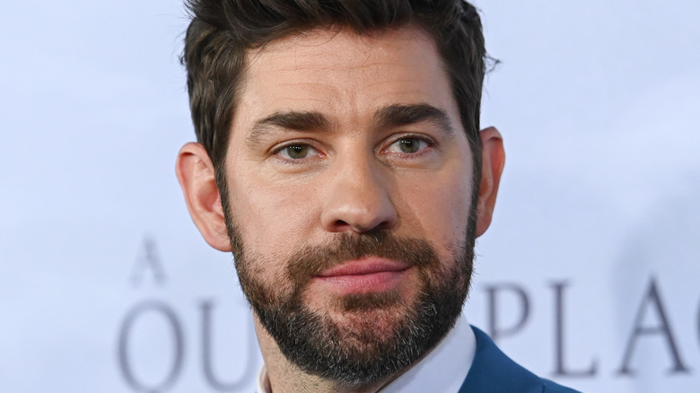 John Krasinski red carpet