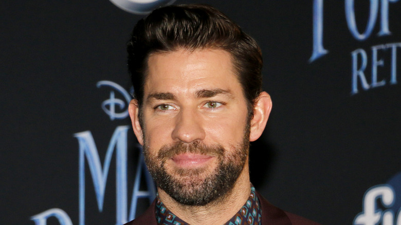 John Krasinski posing at event