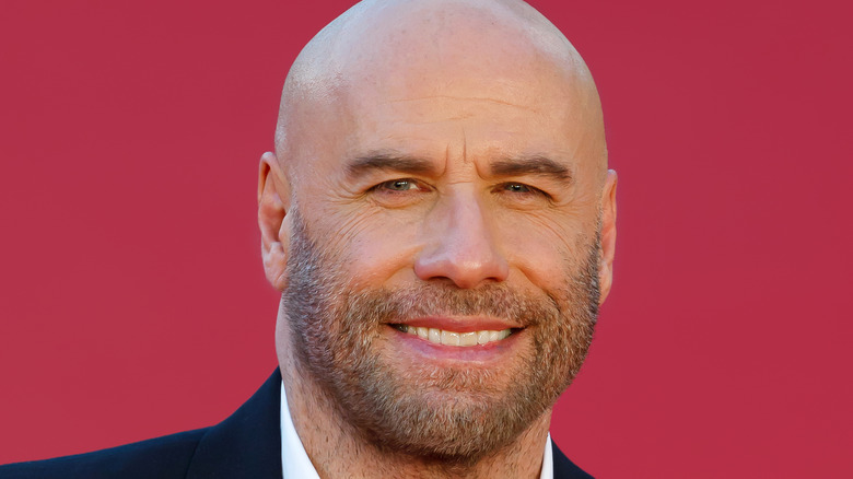 John Travolta smiling