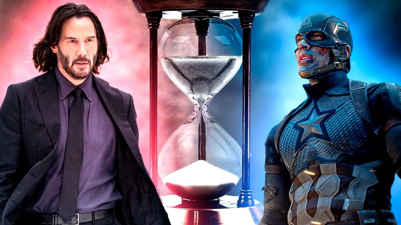 John Wick and Captain America composite