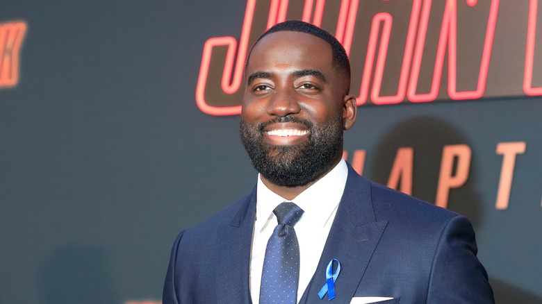 Shamier Anderson smiling 