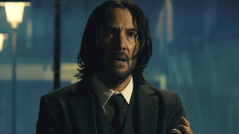 John Wick looking stunned