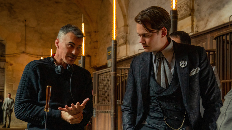 Chad Stahelski directs Bill Skarsgard