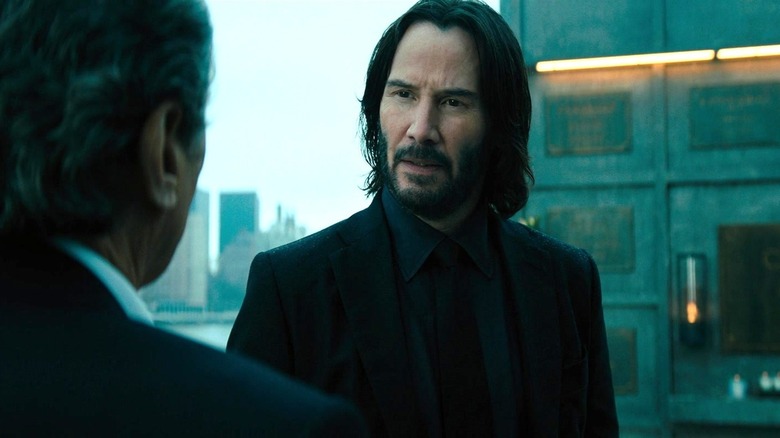 John Wick talking to Winston