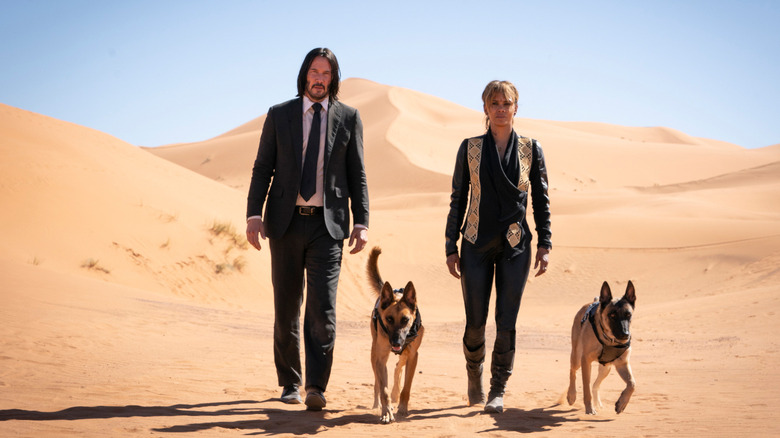 John Wick and Sofia Al-Azwar