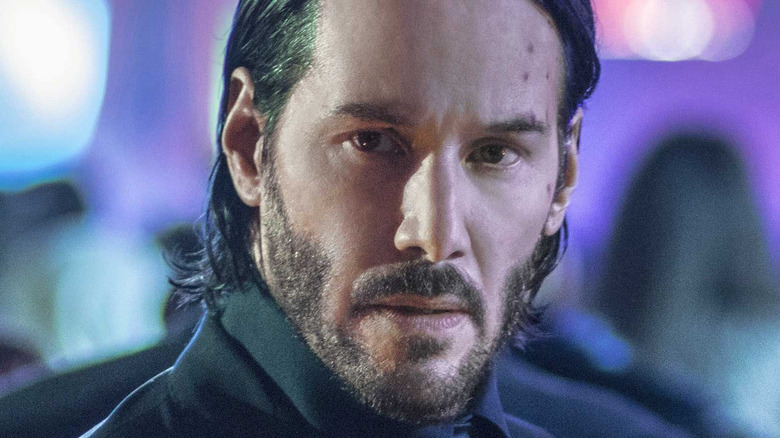 John Wick angry