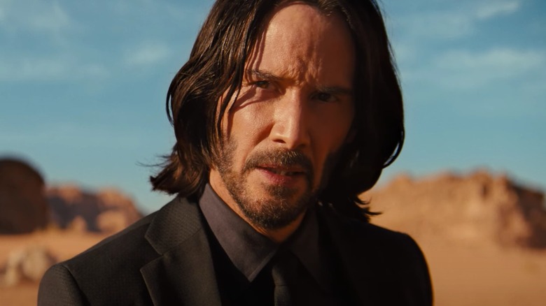 John Wick in a desert