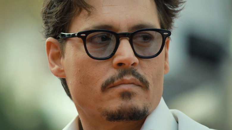 Johnny Depp in sunglasses