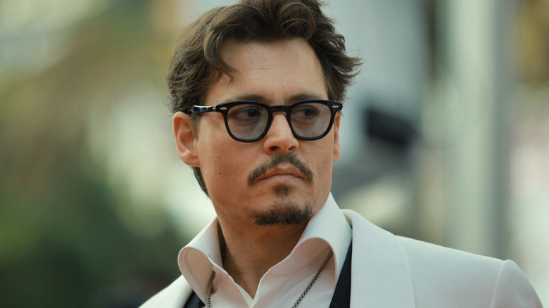 Johnny Depp in sunglasses