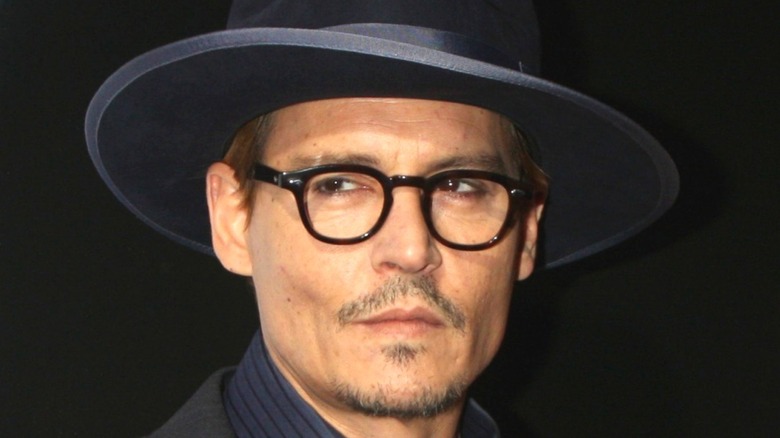 Johnny Depp at a premiere