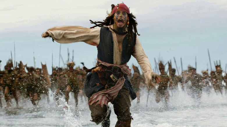 Jack Sparrow running
