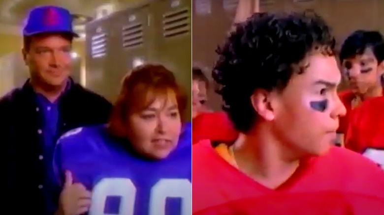 Side by side screenshots of the 1991 TV movie