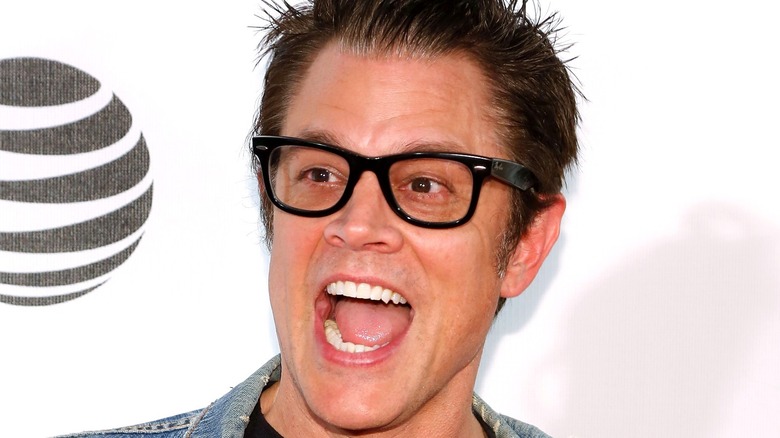 Johnny Knoxville yelling