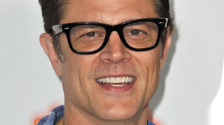 Johnny Knoxville looking thrilled