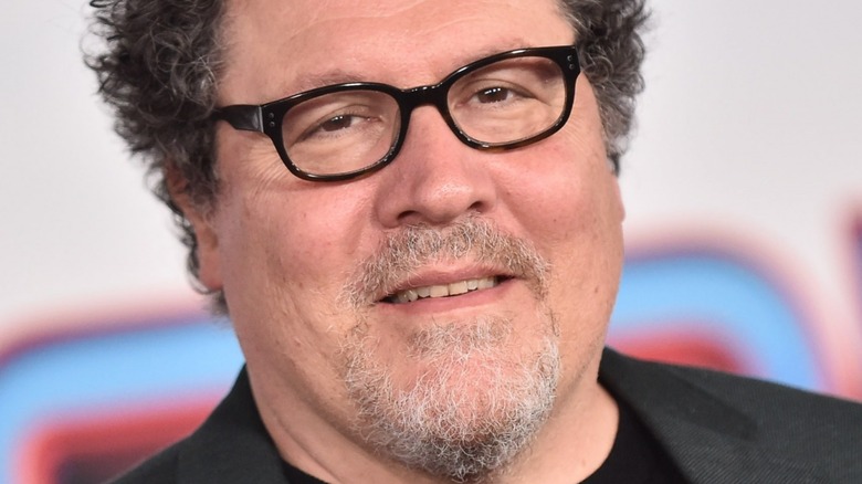 Jon Favreau at press event