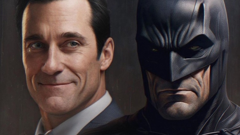 Jon Hamm as Batman fanart