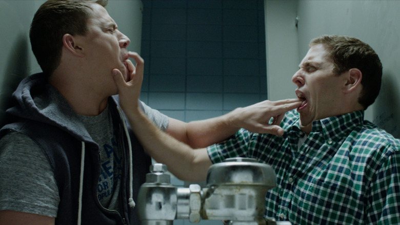 Jenko and Schmidt making each other vomit