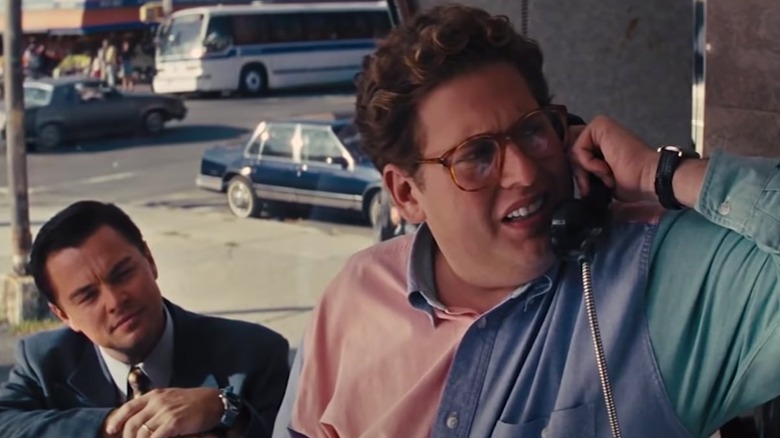 Donnie talks on the phone