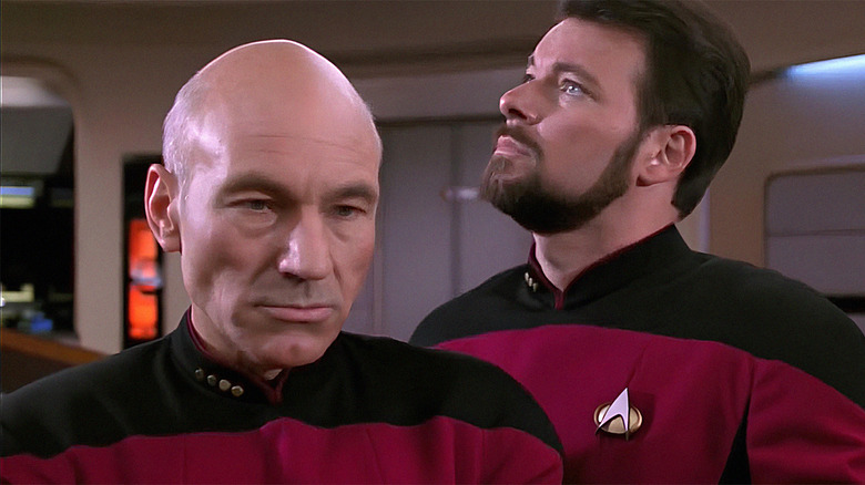 Picard and Riker Stoic