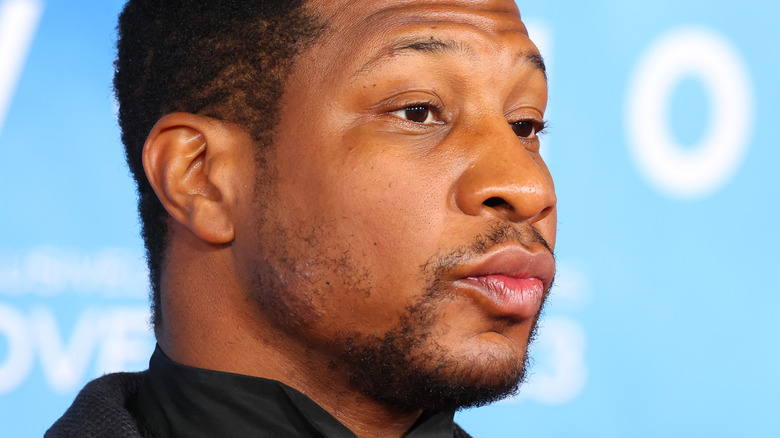 Jonathan Majors at event