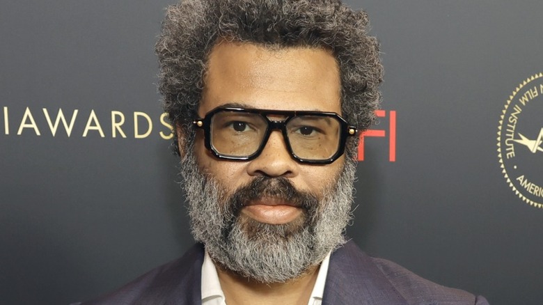 Jordan Peele looking into camera