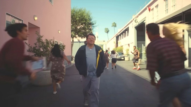 Michael Busch as "Nobody" in Nope trailer