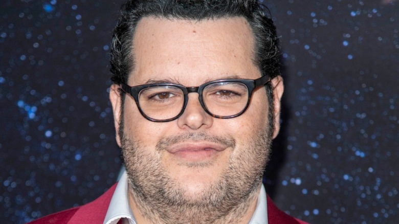 Josh Gad smirking