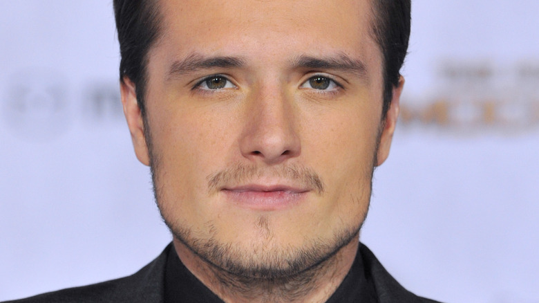 Josh Hutcherson staring