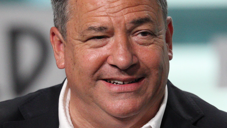 Josh Mankiewicz looking to the side