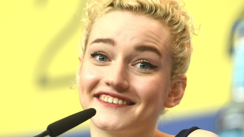 Julia Garner smiling