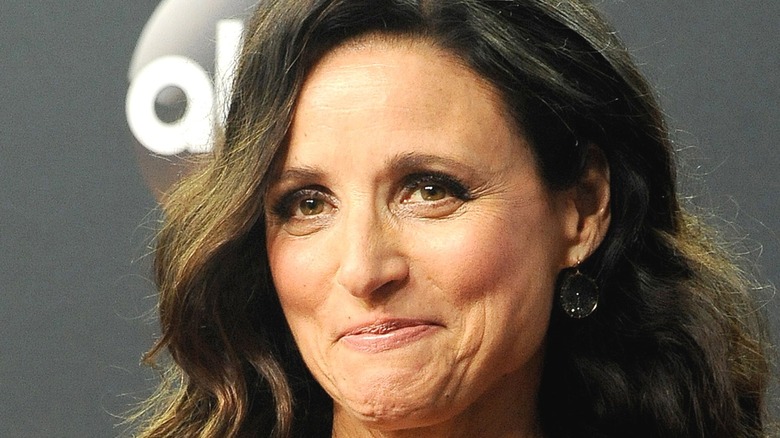 Julia Louis-Dreyfus smiling