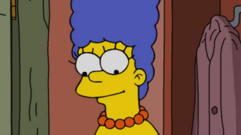 Marge Simpson smiling